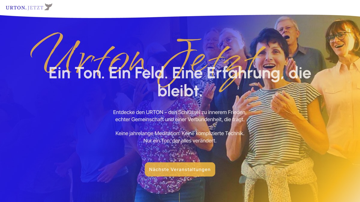 Webseite von URTON.JETZT